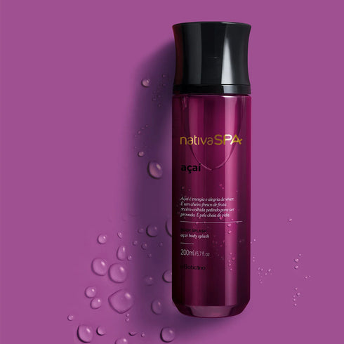 O Boticário Nativa Spa Açaí Body Splash Deodorant 200ml